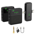 Wireless Bluetooth Lavalier Microphone – Clip-On Lapel Mic
