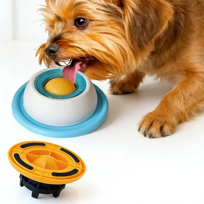 Slow Feeder Lick Mat – Calming Treat Mat for Cats & Dogs