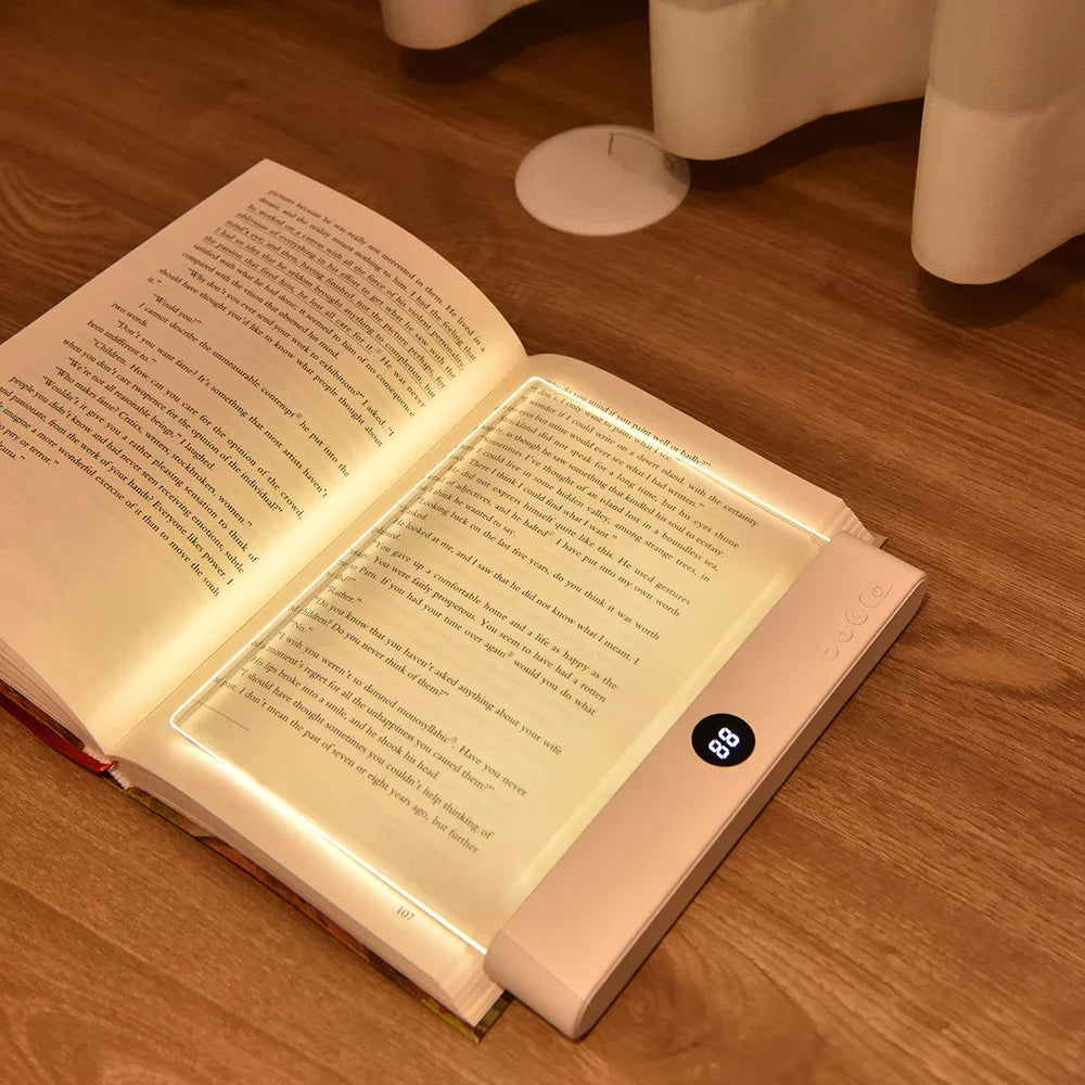 LED Flat Panel Reading Light – Rechargeable Night Vision Lamp