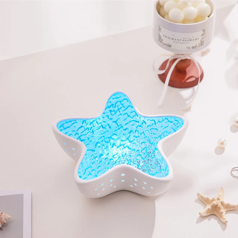 Starfish Ocean Wave Night Light – LED Star Projector