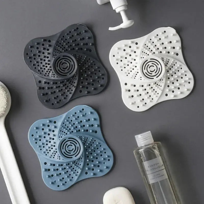 Spiral Shower Drain Hair Catcher – Anti-Clog Drain Protector