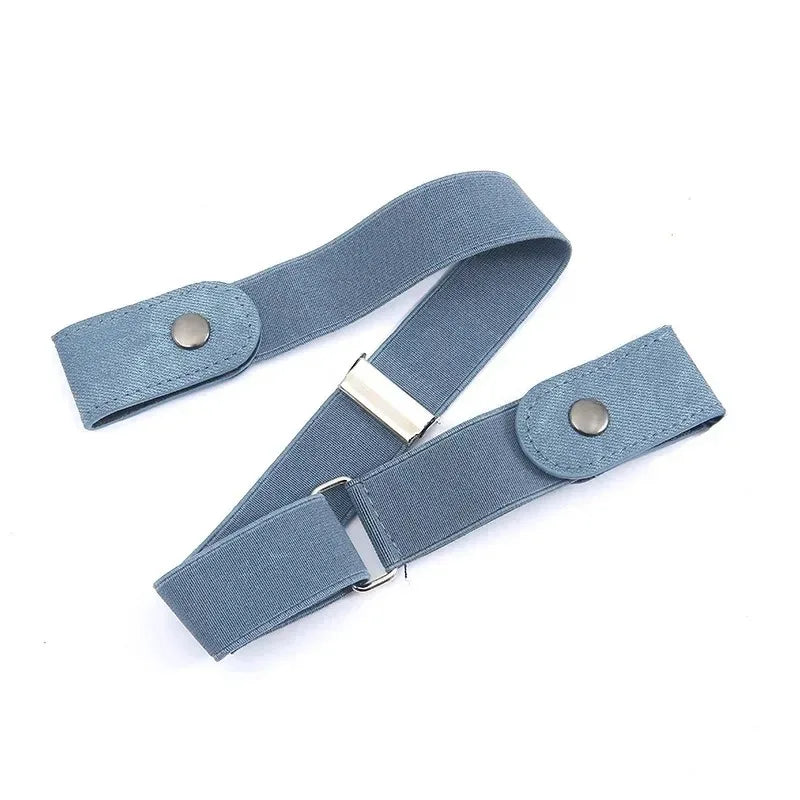Invisible No-Buckle Belt – Adjustable Elastic Waist Belt