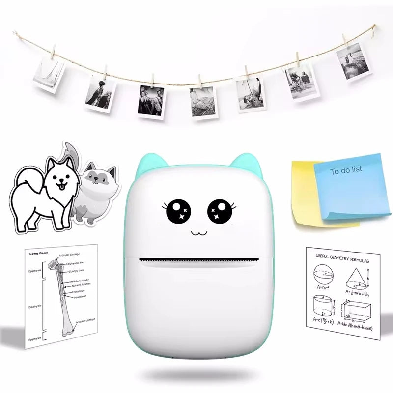 Mini Wireless Thermal Label Printer – Portable Sticker Maker