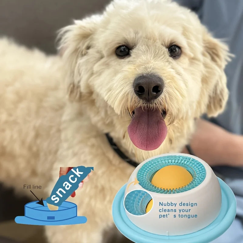 Slow Feeder Lick Mat – Calming Treat Mat for Cats & Dogs