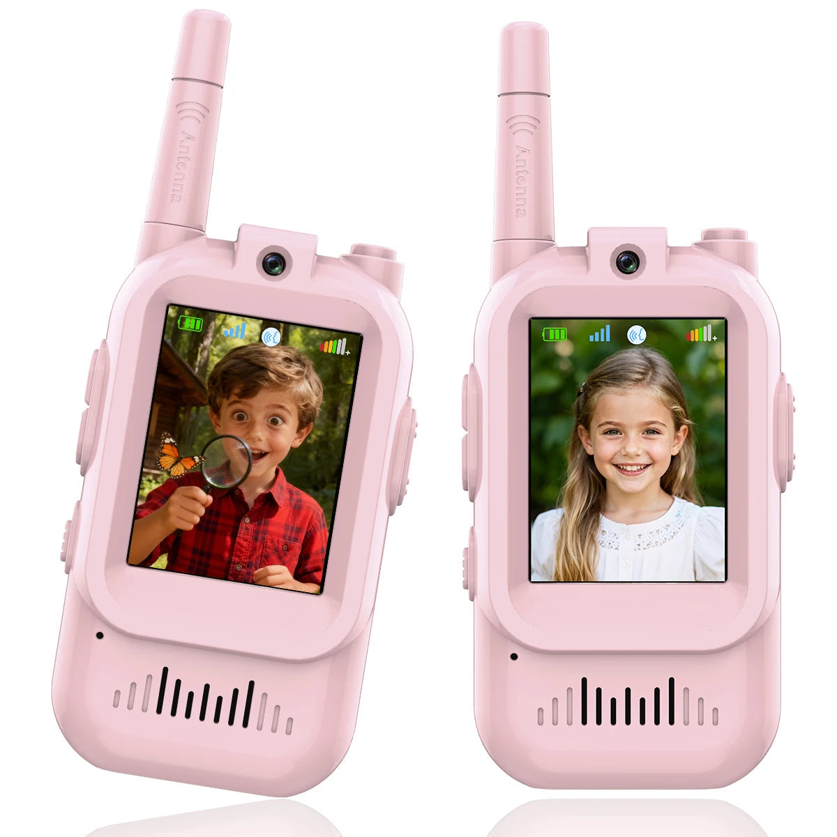 Kids Video Walkie Talkies – 2-Pack Digital Camera Radios