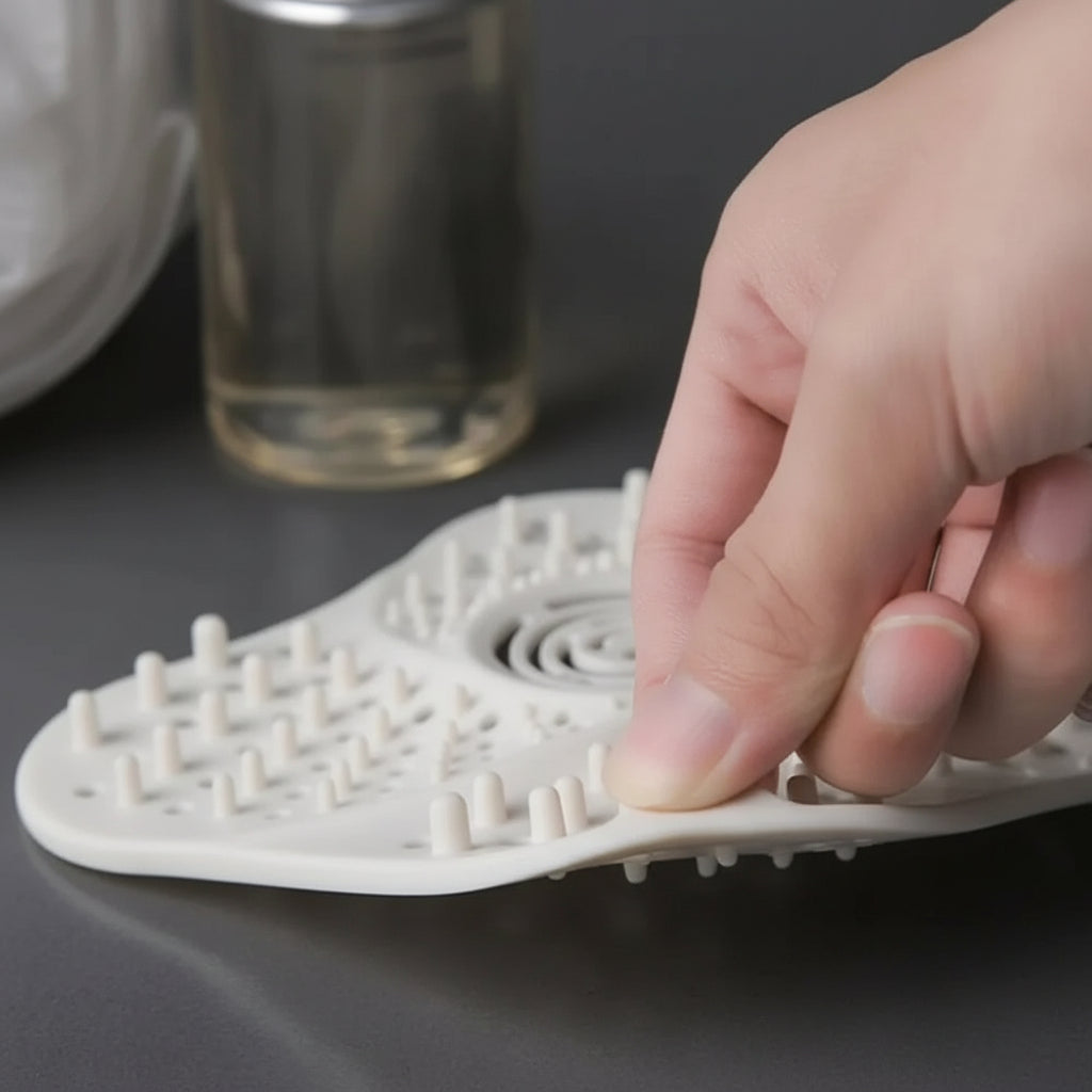 Spiral Shower Drain Hair Catcher – Anti-Clog Drain Protector