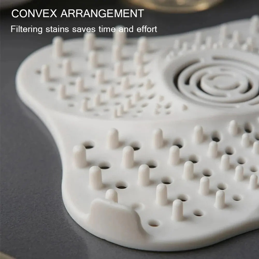 Spiral Shower Drain Hair Catcher – Anti-Clog Drain Protector