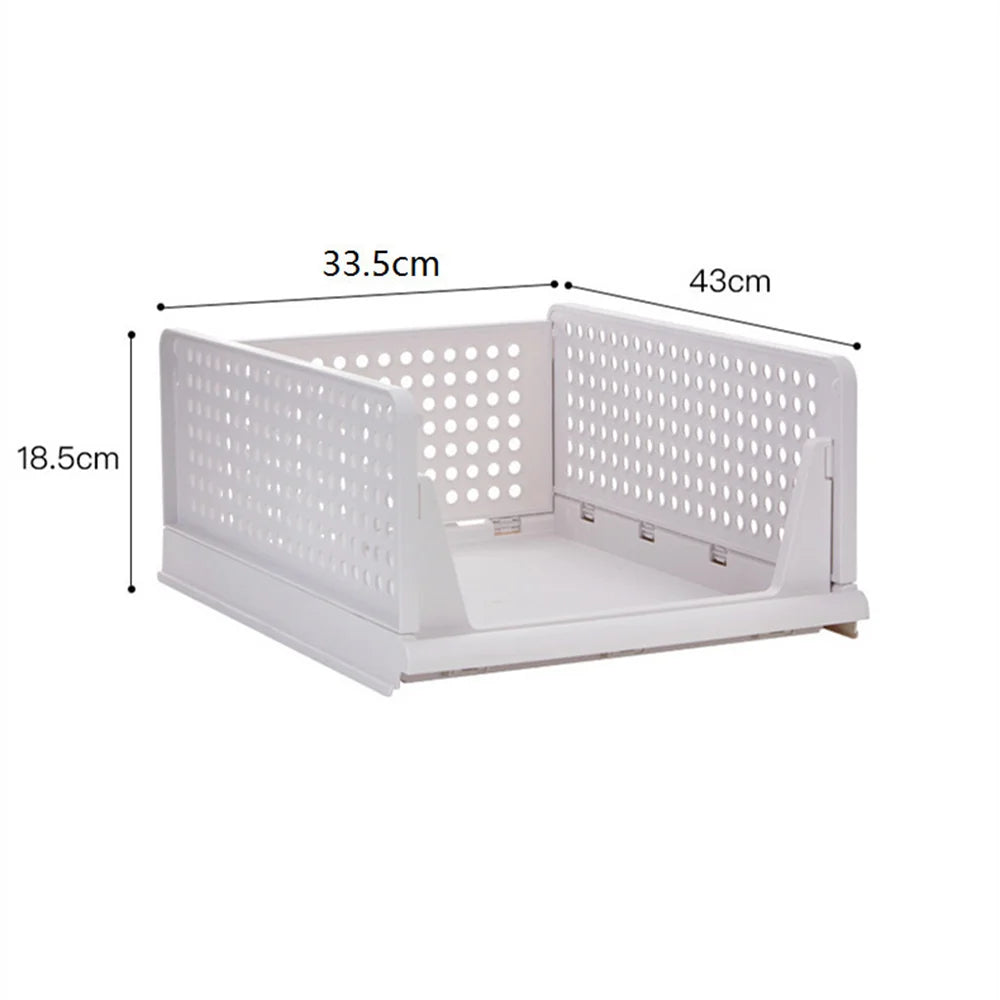 Stackable Drawer Organizer – Plastic Closet Storage Box