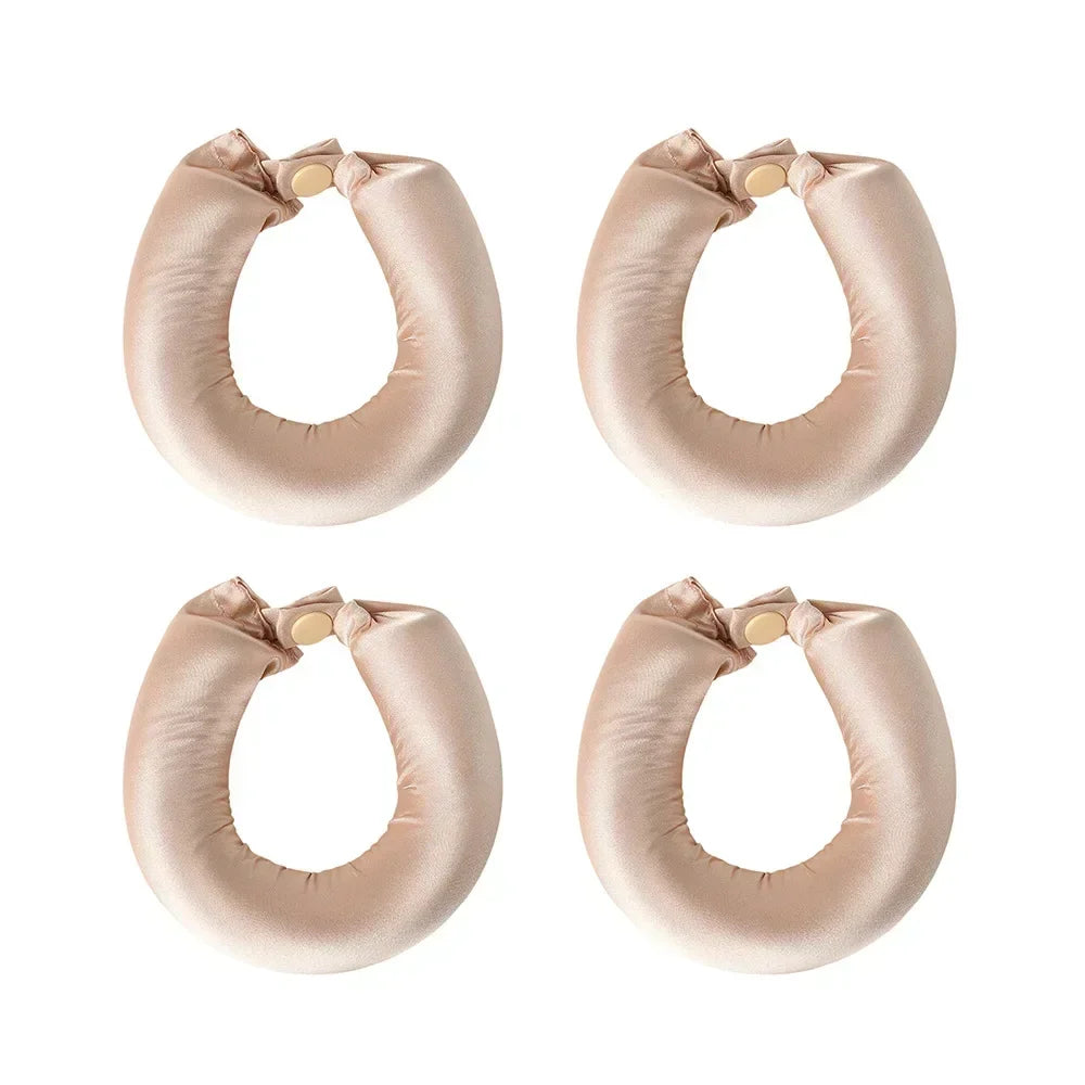 Satin Heatless Hair Curler – Overnight Curling Headband