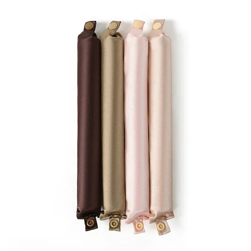 Satin Heatless Hair Curler – Overnight Curling Headband
