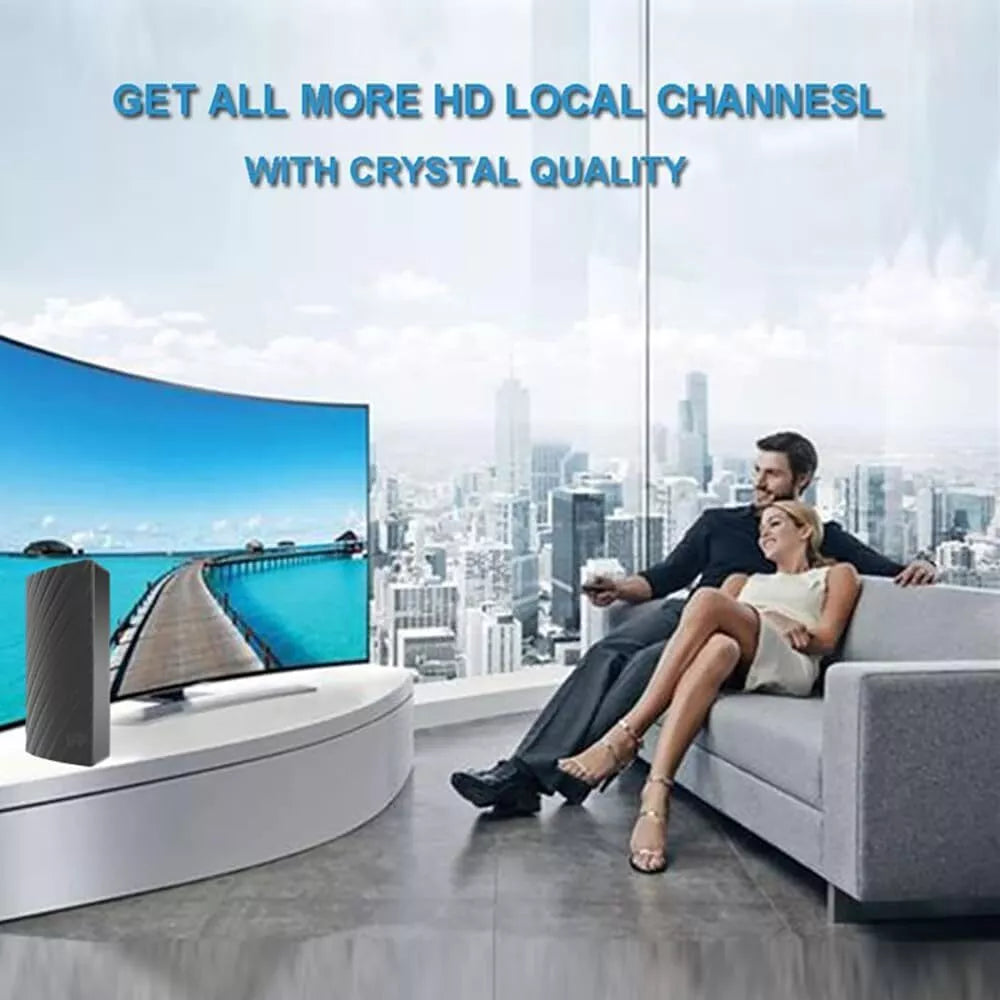 Long-Range Indoor HDTV Antenna – 4K Digital, 600-Mile Range