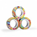 Magnetic Fidget Ring Spinner Set – Stress-Relief Rings