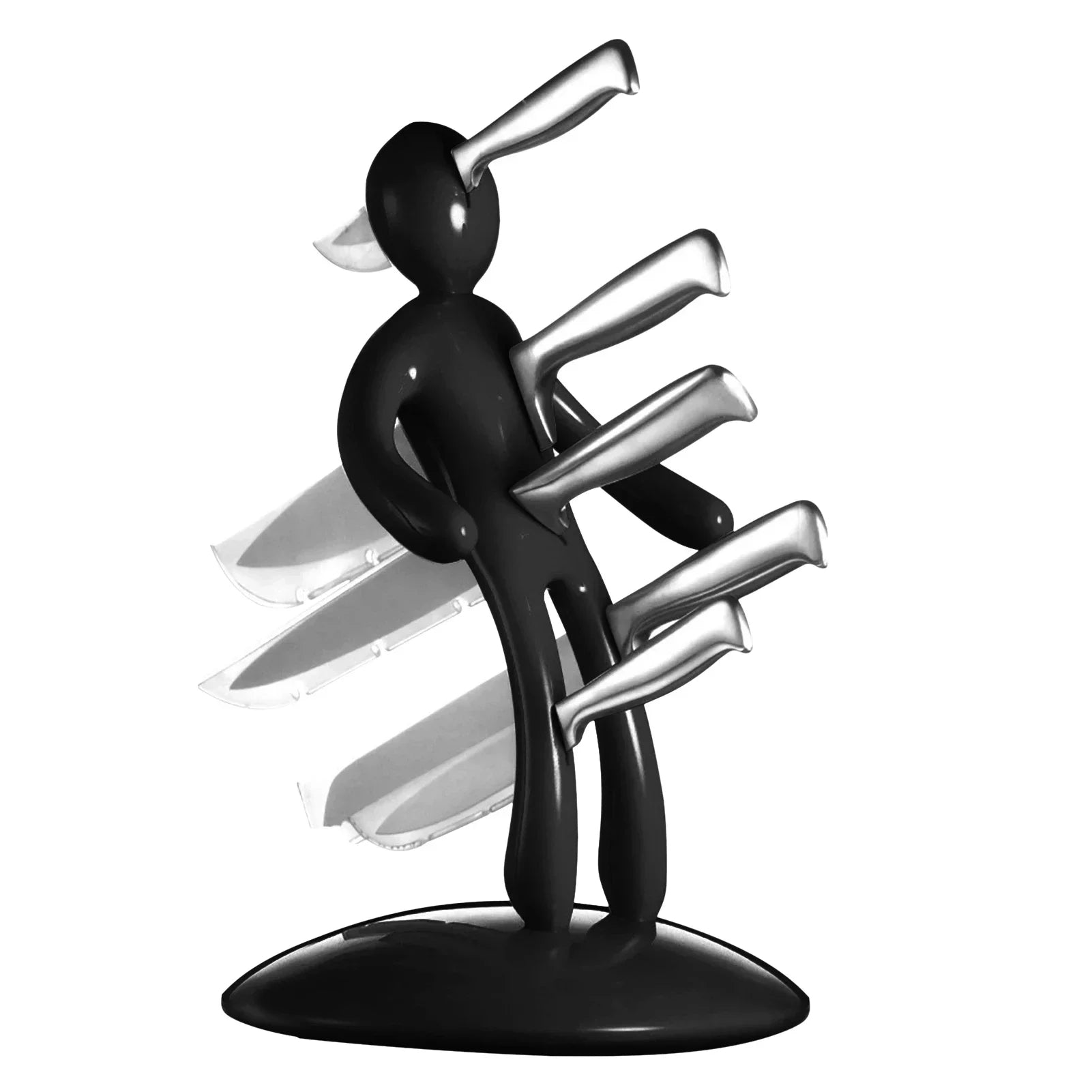 Humanoid Knife Holder Set – Creative Kitchen Knife Block
