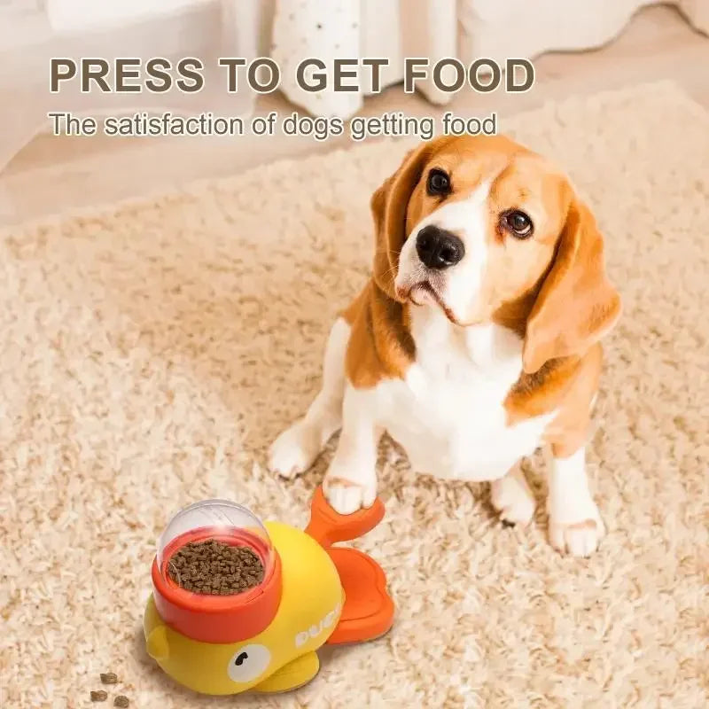 Interactive Duck Puzzle Feeder – Enrichment Toy for Dogs