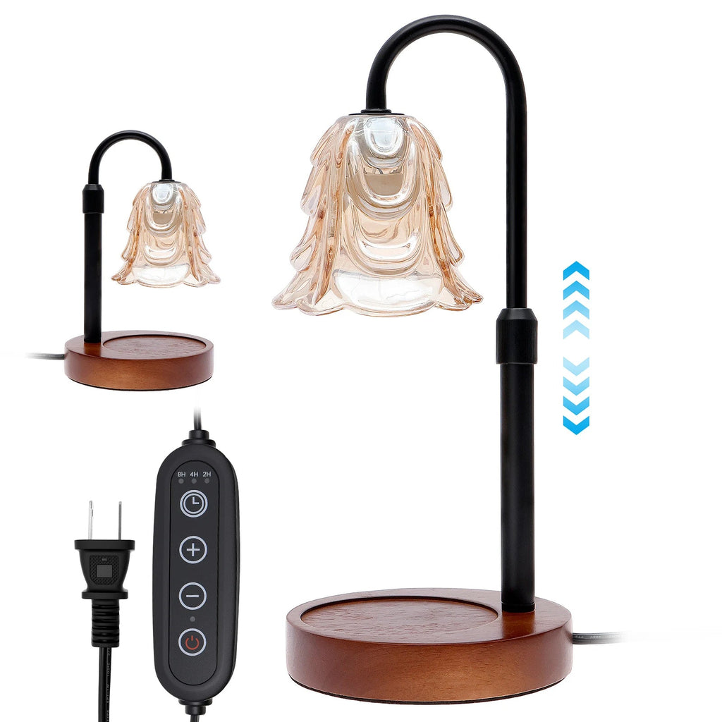 Flower Candle Warmer Lamp – Dimmable Scented Candle Heater