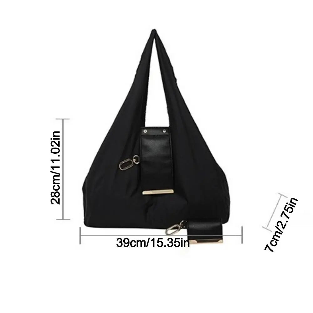 Mini Foldable Tote Bag – Keychain Reusable Shopping Bag