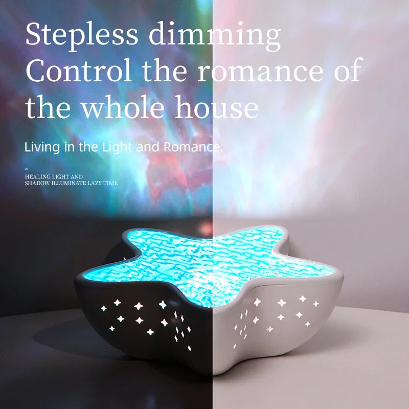 Starfish Ocean Wave Night Light – LED Star Projector
