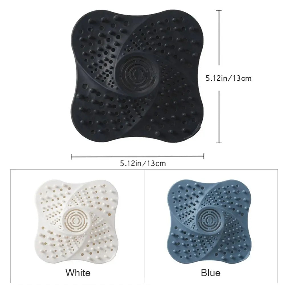 Spiral Shower Drain Hair Catcher – Anti-Clog Drain Protector