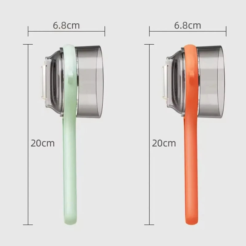 Ergonomic Vegetable Peeler – Non-Slip Grip with Storage