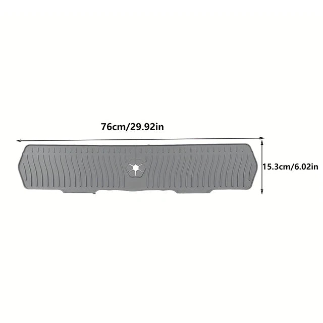 Silicone Sink Splash Guard – Kitchen Counter Water Barrier