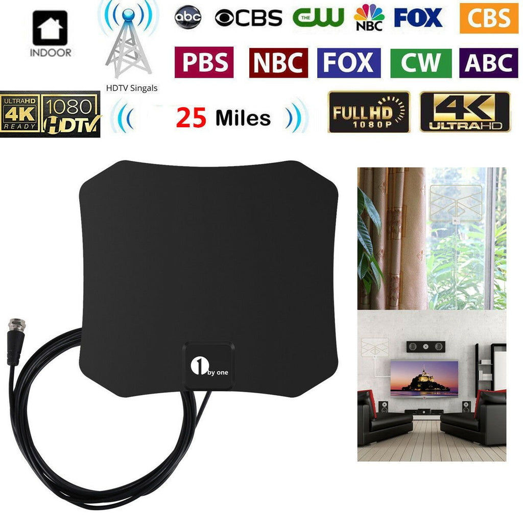 Indoor HDTV Antenna – Clear, Powerful Free-TV Reception
