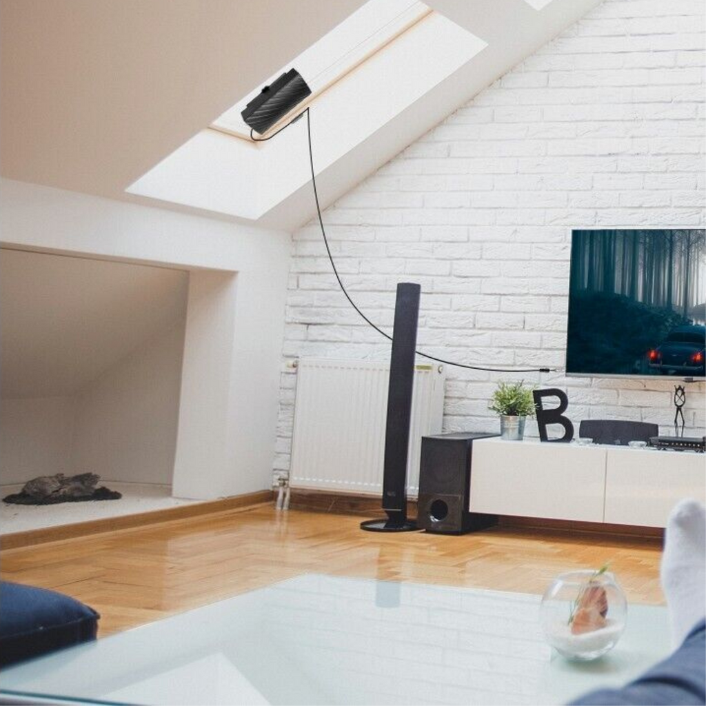 Indoor HDTV Antenna – Clear, Powerful Free-TV Reception