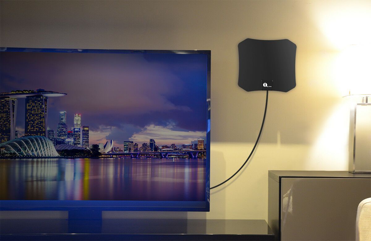 Indoor HDTV Antenna – Clear, Powerful Free-TV Reception