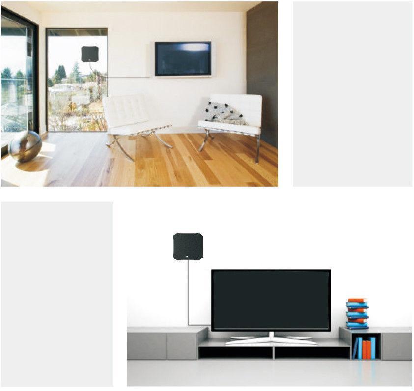 Indoor HDTV Antenna – Clear, Powerful Free-TV Reception