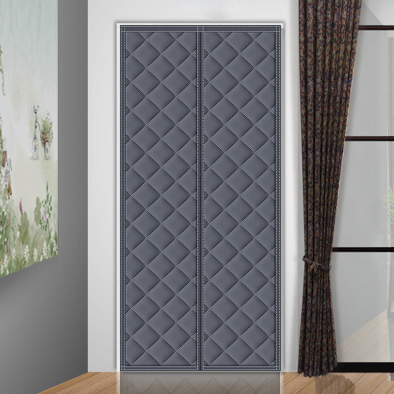 Magnetic Thermal Door Curtain – Winter Insulation & Draft Blocker