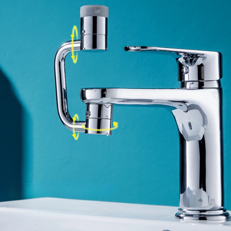 1080° Rotating Faucet Extender – Universal Splash Sprayer