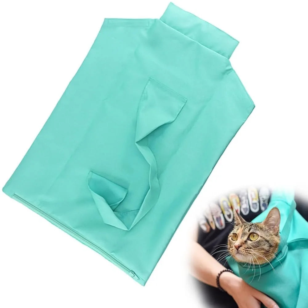 Travel Cat Carrier Pouch – Anti-Scratch Portable Pet Bag