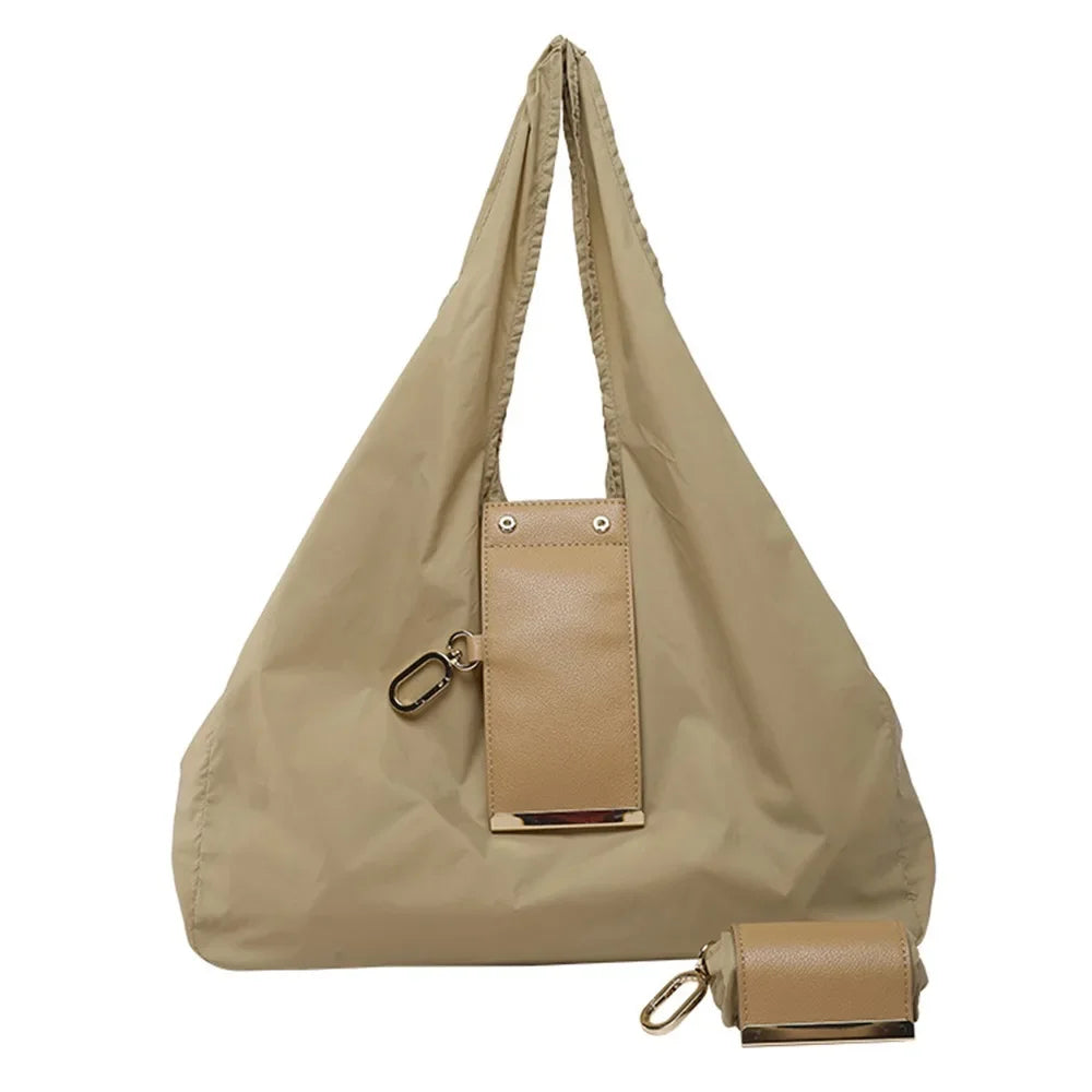 Mini Foldable Tote Bag – Keychain Reusable Shopping Bag