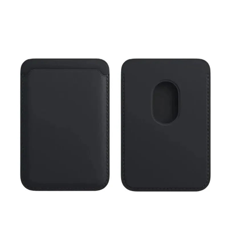Magnetic Leather Card Holder – MagSafe Wallet for iPhone