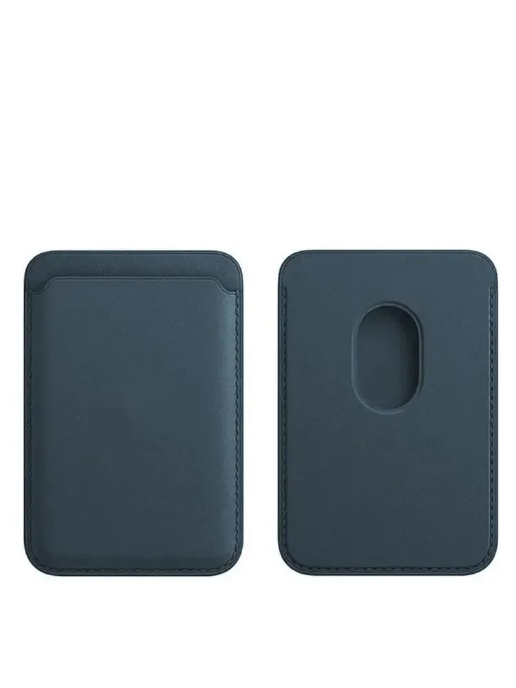 Magnetic Leather Card Holder – MagSafe Wallet for iPhone