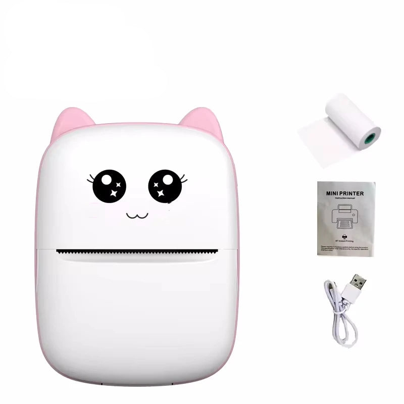 Mini Wireless Thermal Label Printer – Portable Sticker Maker