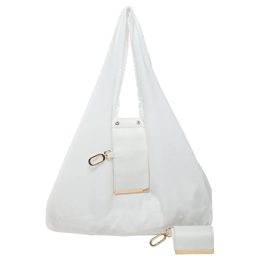 Mini Foldable Tote Bag – Keychain Reusable Shopping Bag
